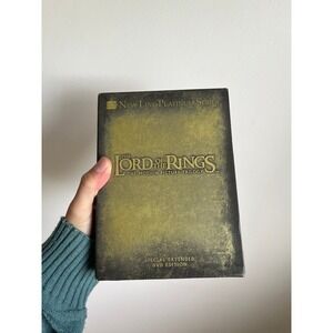 Lord of the Rings Motion Picture Trilogy Special Extended DVD Edition Box Set